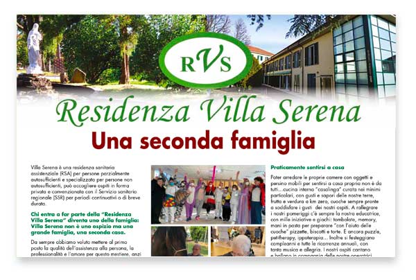 Villa Serena Carmagnola aprile 2022