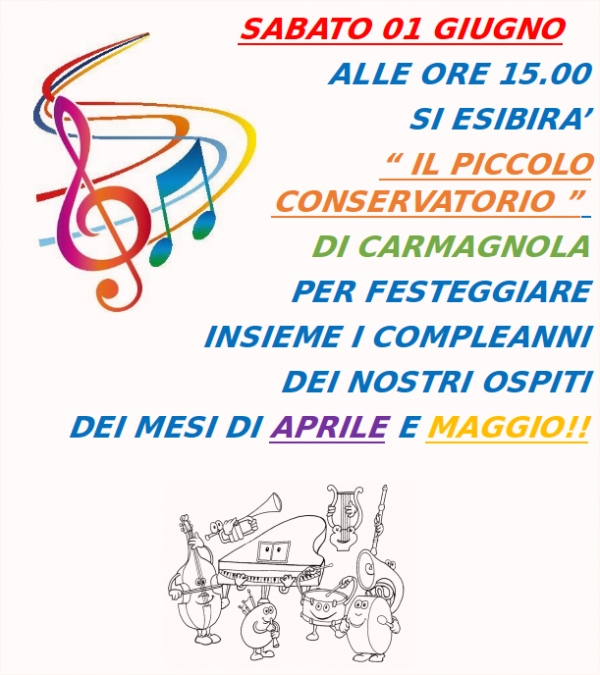 concerto casa di riposo