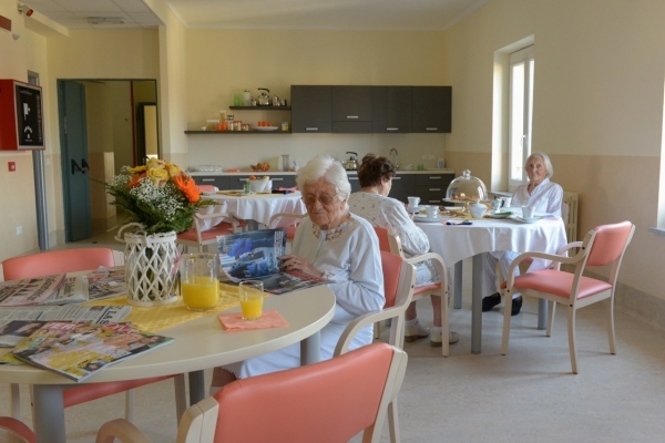 Colazione in casa di riposo Villa Serena